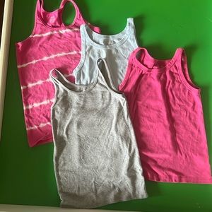 Old Navy/Gymboree Girls Sz 10/12 Bundle of 4 Tank Tops